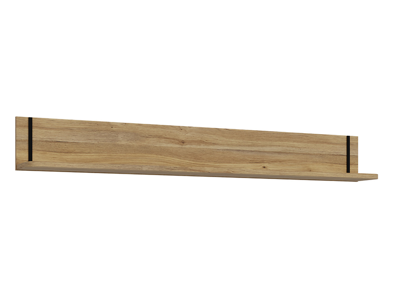 Półka ścienna Falam 174 cm dąb mouvella