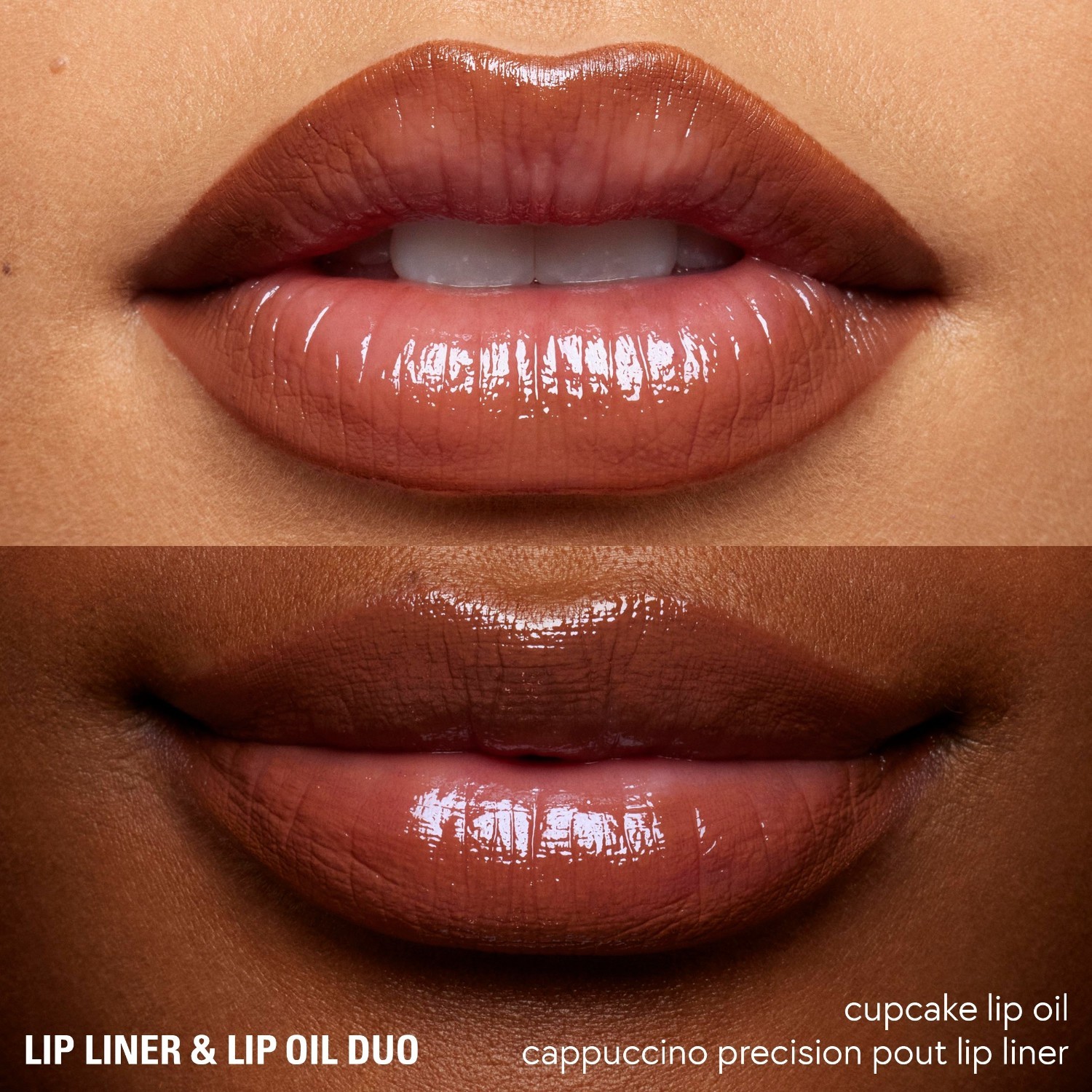 KYLIE SKIN lūpų makiažo rinkinys: lūpų pieštukas ir lipo-aliejaus duetas (1 vnt.)