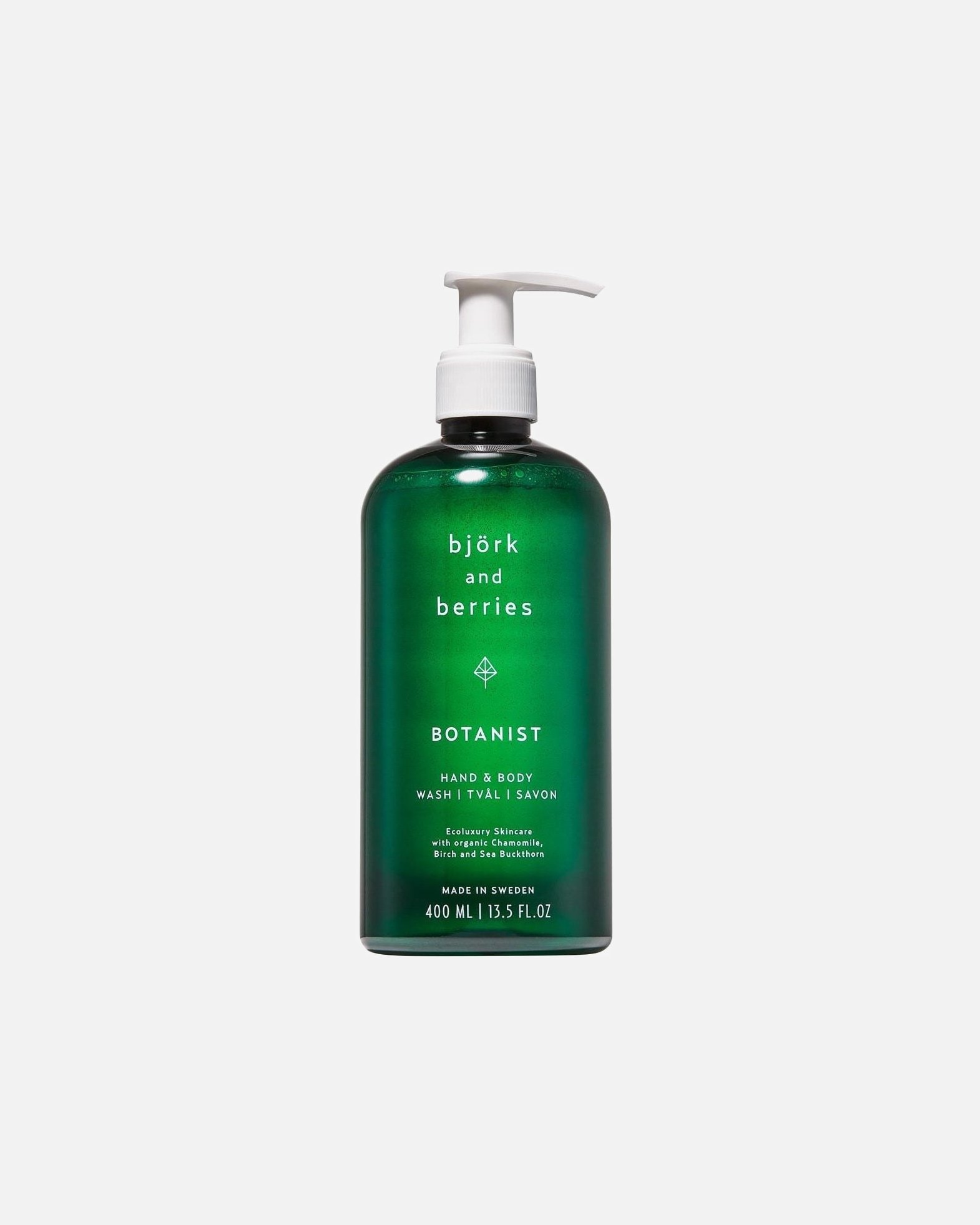 Sprchový gél Björk & Berries Botanist, umývanie rúk a tela - 400 ml