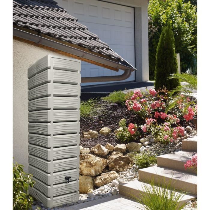 Wasserauffangbehälter - BELLI - Dune - 700 Liter - Greige