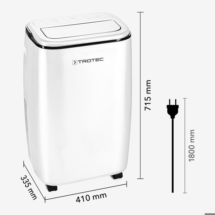 TROTEC PAC 3501 S Portable Air Conditioner with WiFi