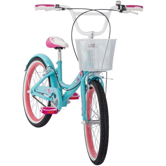 Kinderfiets – Meisjesachtig – 50 cm wielen – Leeftijd 6 tot 11 jaar – Klassieke stijl – Blauw – HUFFY product