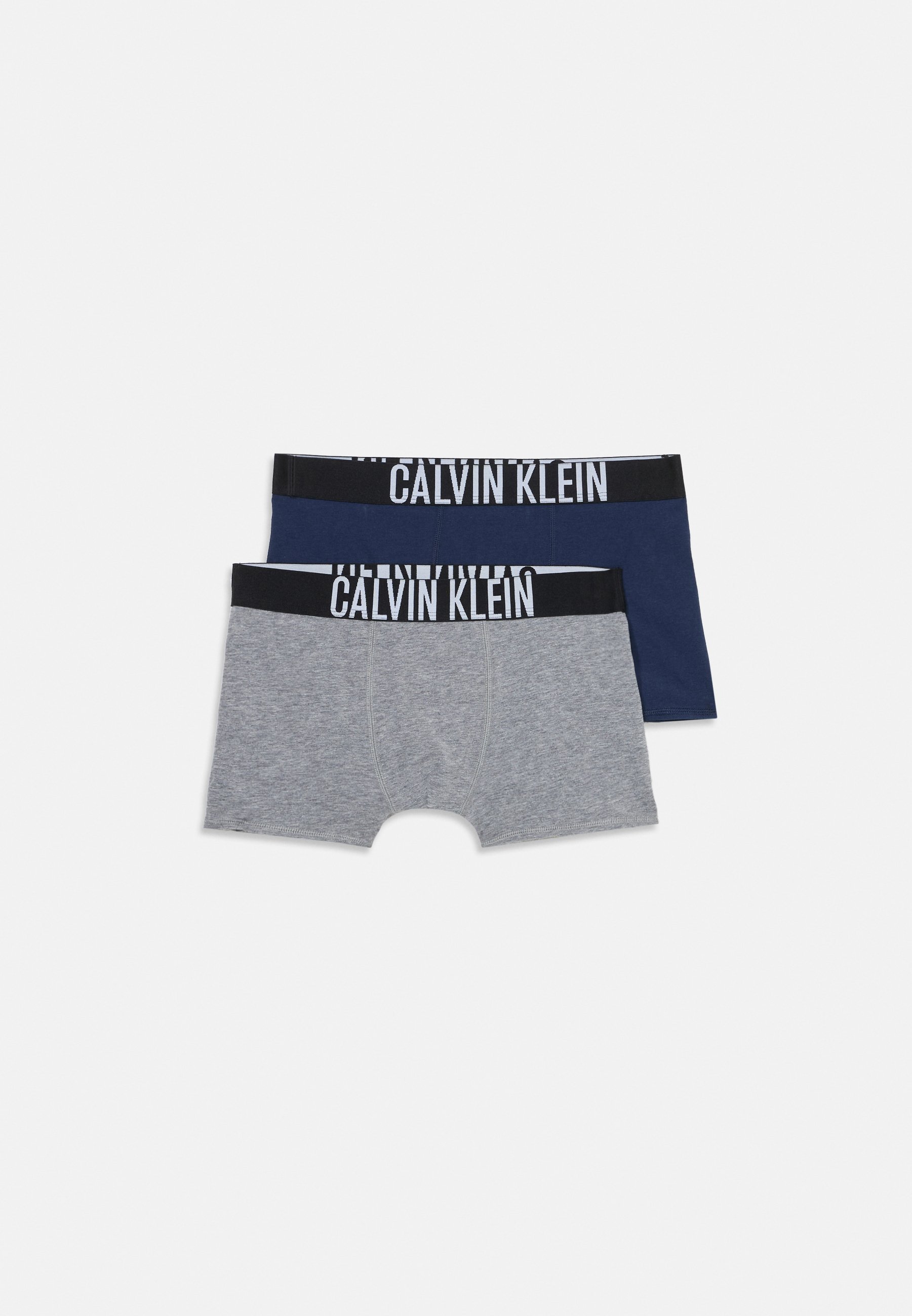 Slip Calvin Klein, confezione da 2 - grigio melange/nero iridescente