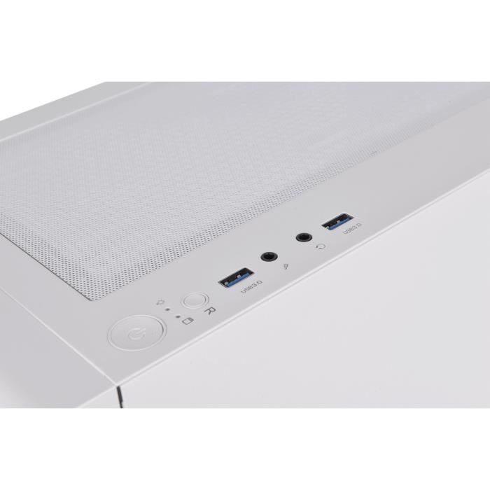 Case per PC - THERMALTAKE - View 200 TG ARGB Snow (Bianco) - Mid Tower - Formato ATX