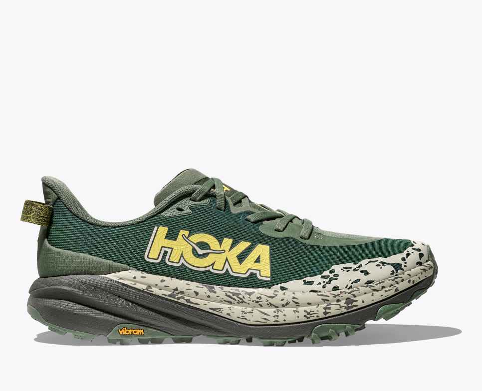 HOKA Speedgoat 6 Fern / Asphalt Grey