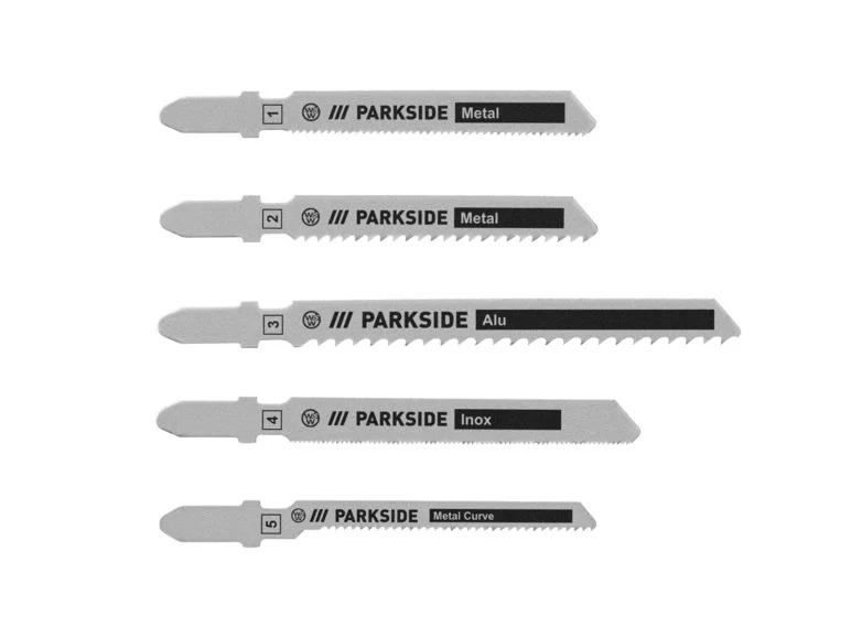Lâminas de serra vertical PARKSIDE® PSTZ 3 A1, 5 unidades