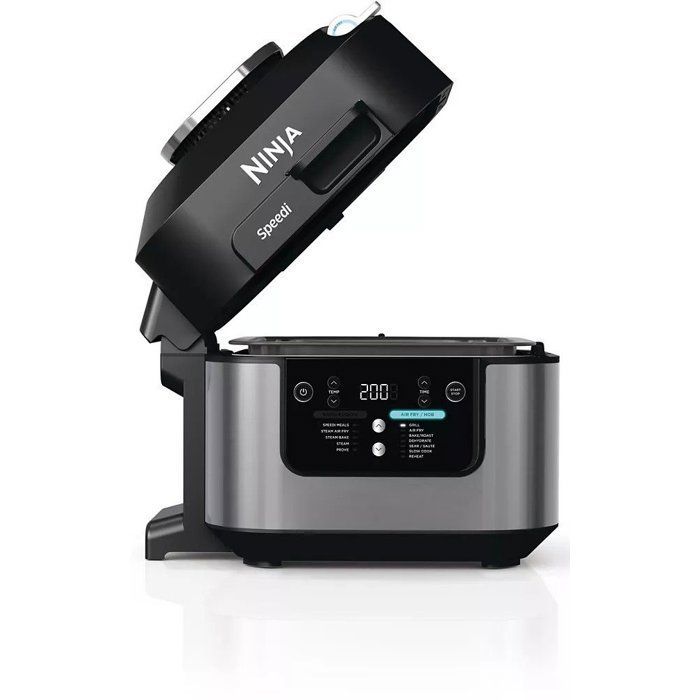 NINJA Multikocher – Speedi Schnellkocher ON500EU – 5,7 l Fassungsvermögen – Silber/Schwarz – 1760 W