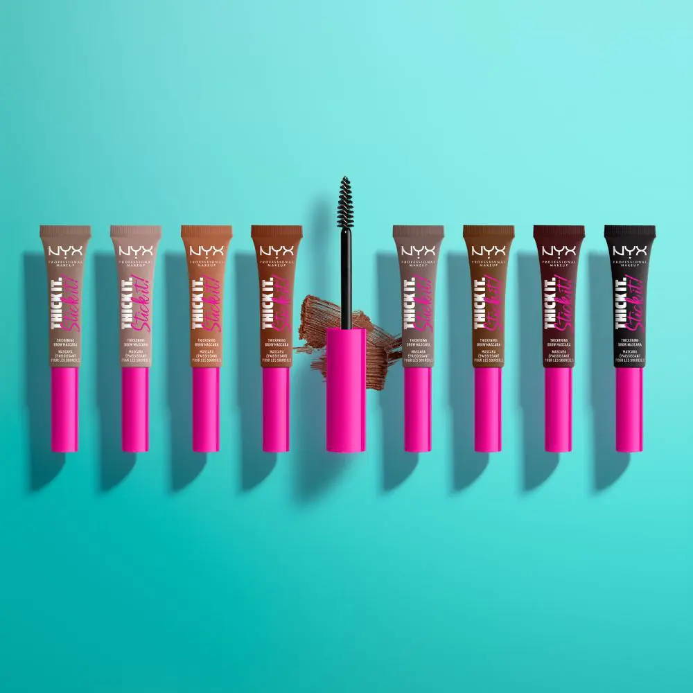 NYX Thick It. Stick It!Maskara do brwi Taupe