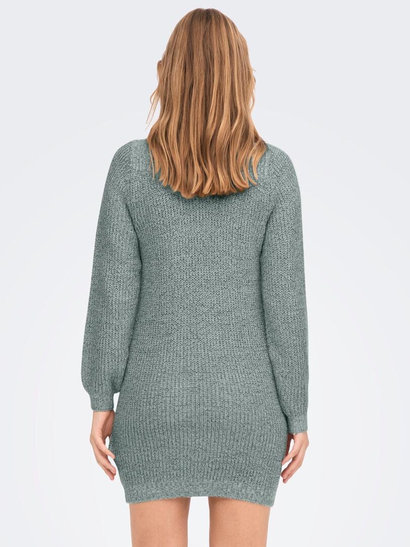 Suéter maxi 'JDY' - CINZA