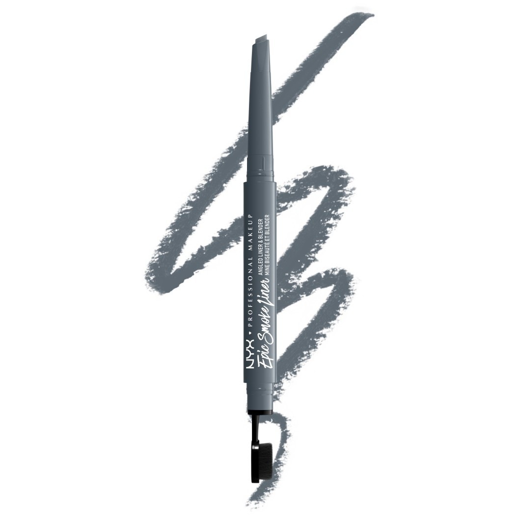NYX Professional Makeup ajlajner Epic Smoke, ukošeni ajlajner i blender – 0,2 g