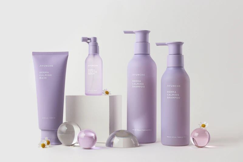 AYUNCHE Derma Calming Mask – Feuchtigkeitsspendende Haarmaske für trockene und empfindliche Kopfhaut