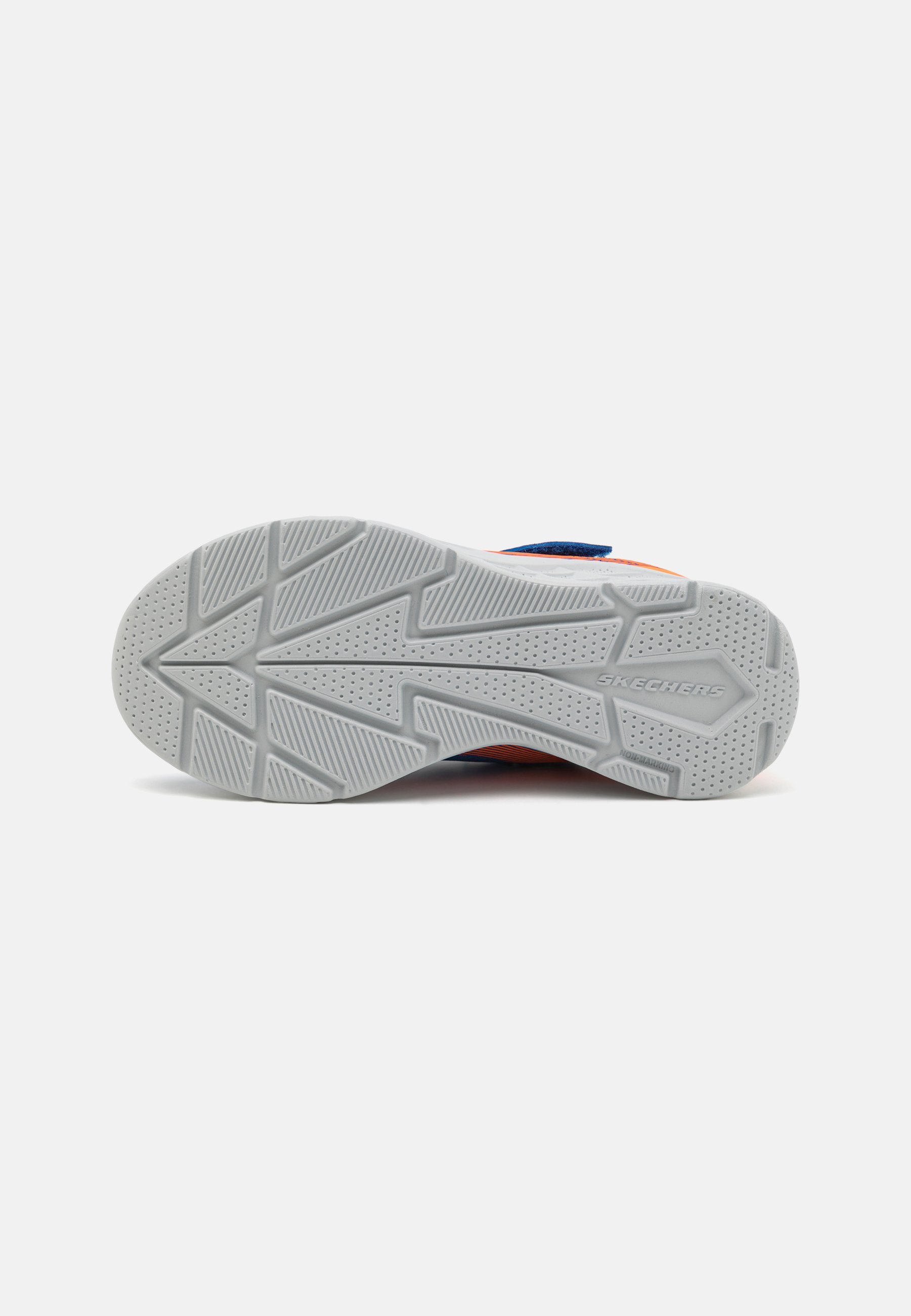 Skechers MICROSPEC II - Sneakers - koningsblauw/oranje