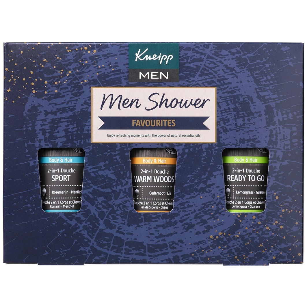 Kneipp gel za tuširanje Kneipp MEN poklon set Muški tuš Favoriti -