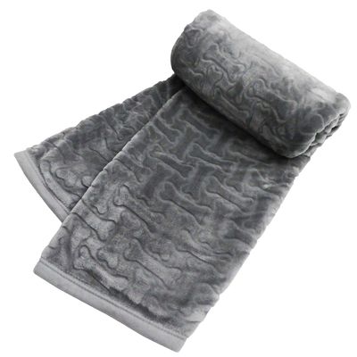 Bones Kuscheldecke - XXL Grau