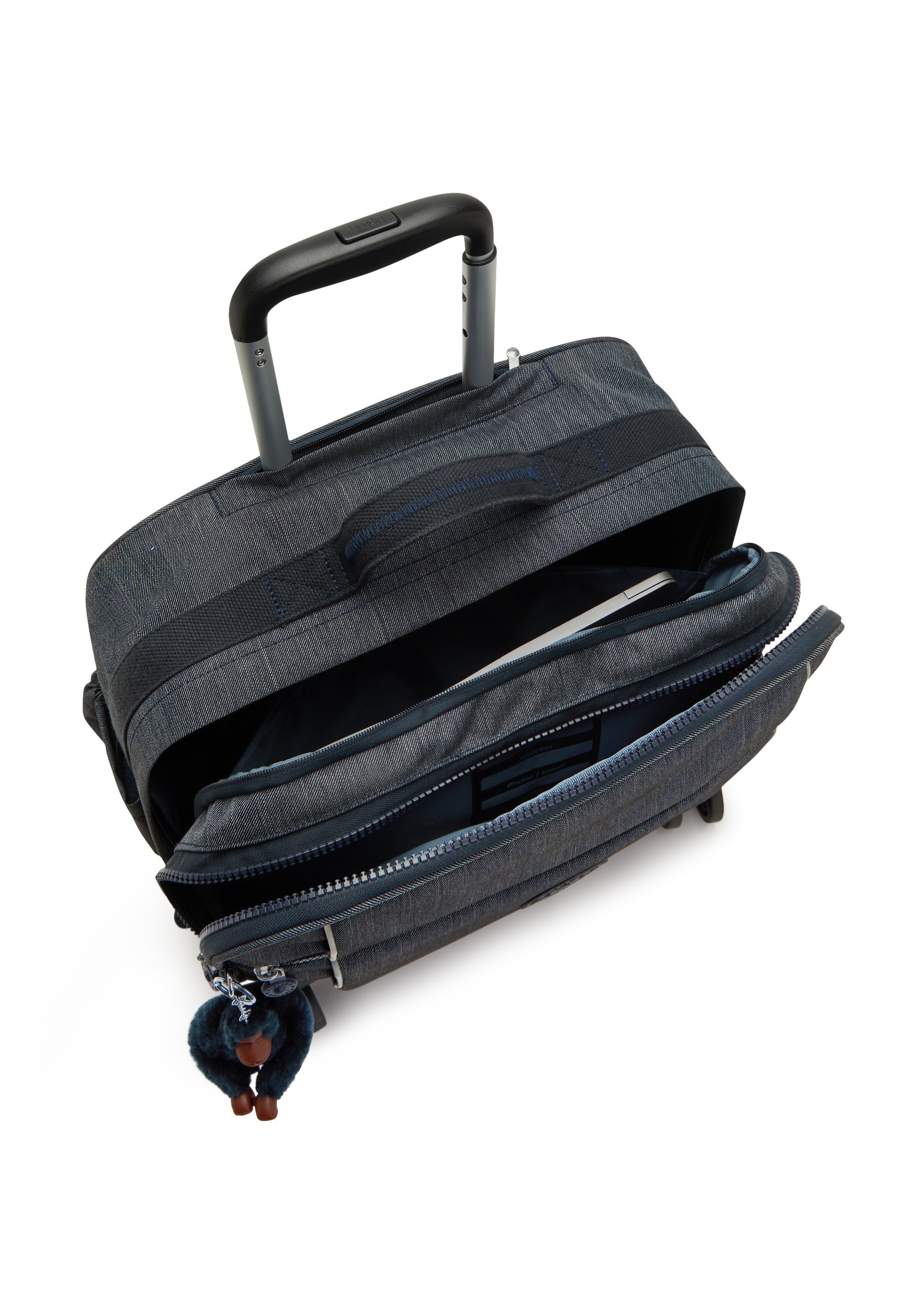 Kipling NEW STORIA BTS PEP - Lagaminas su ratukais - tamsiai mėlynas