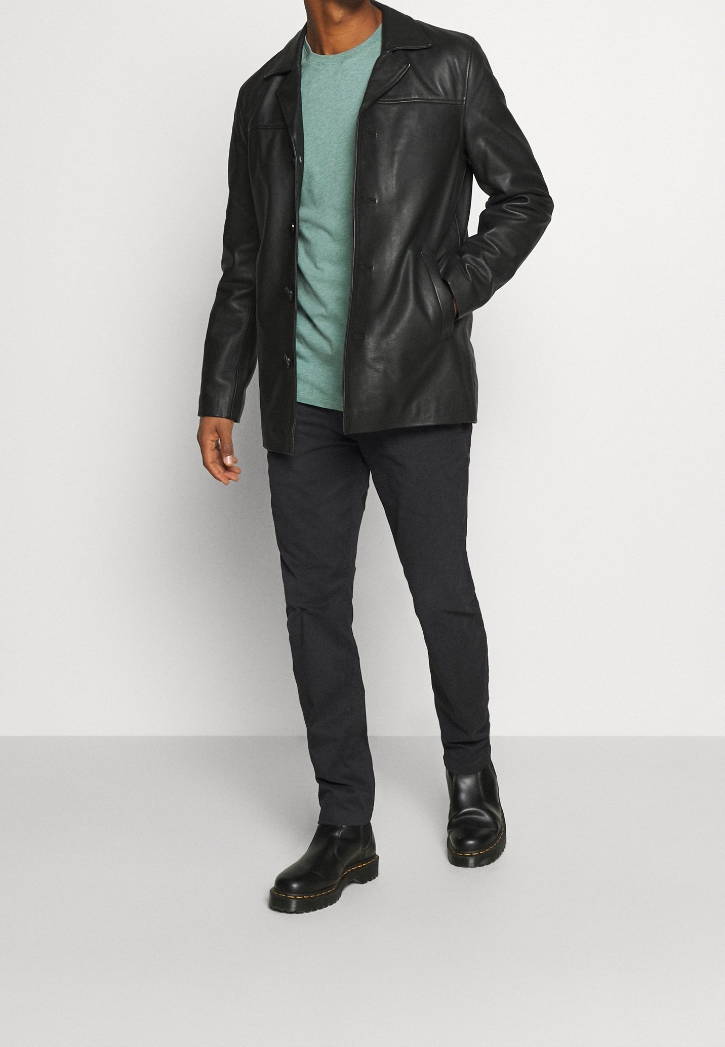 G-STAR chino hlače - črne