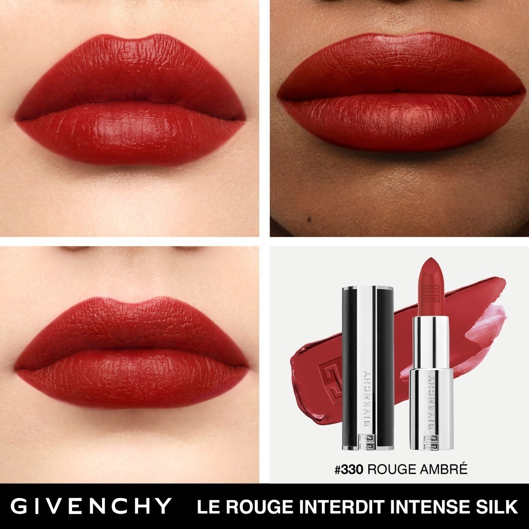 Givenchy rúž Le Rouge Interdit Intense Silk - 3,4 g