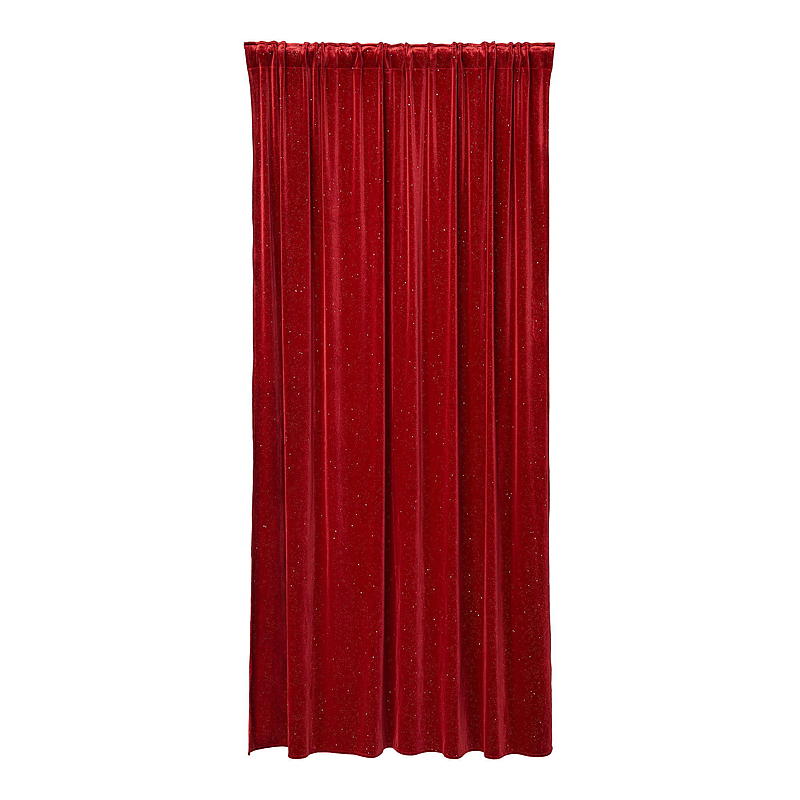 Hemgardin 140 x 220 cm blingröd