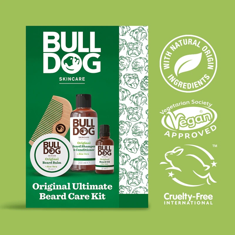 „Bulldog Original Ultimate Beard Care Kit“ skutimosi rinkinys