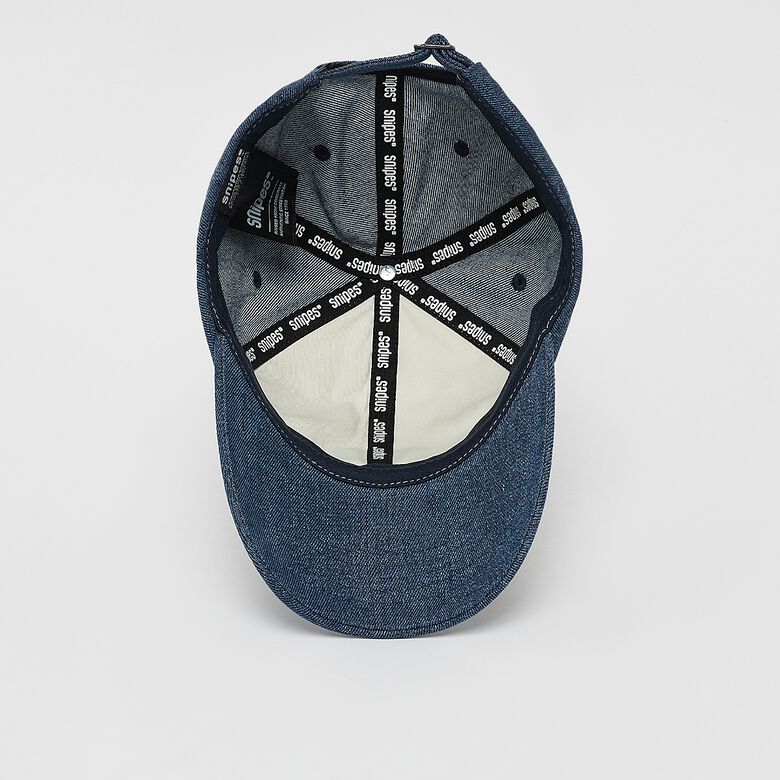 Czapka baseballowa z kontrastowym panelem z logo Serif