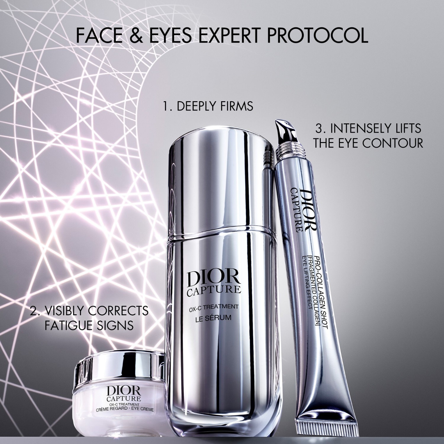 DIOR serum za područje oko očiju Capture Pro-Collagen Shot - 15 ml