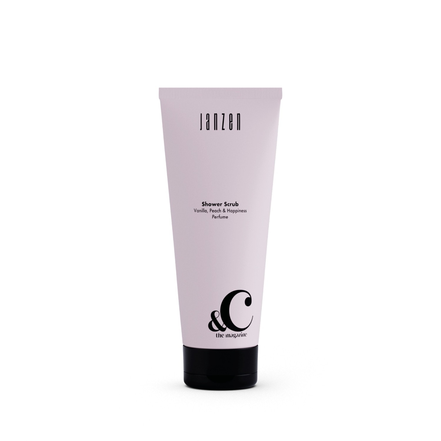 Gommage corporel et gel douche Janzen Vanille, Pêche et Bonheur - 200 ml