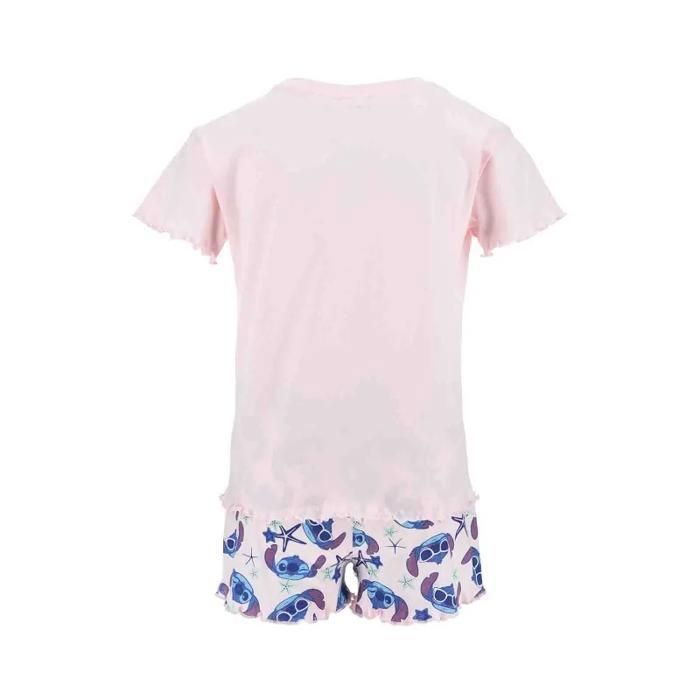 Pijama corto de algodón para niña 