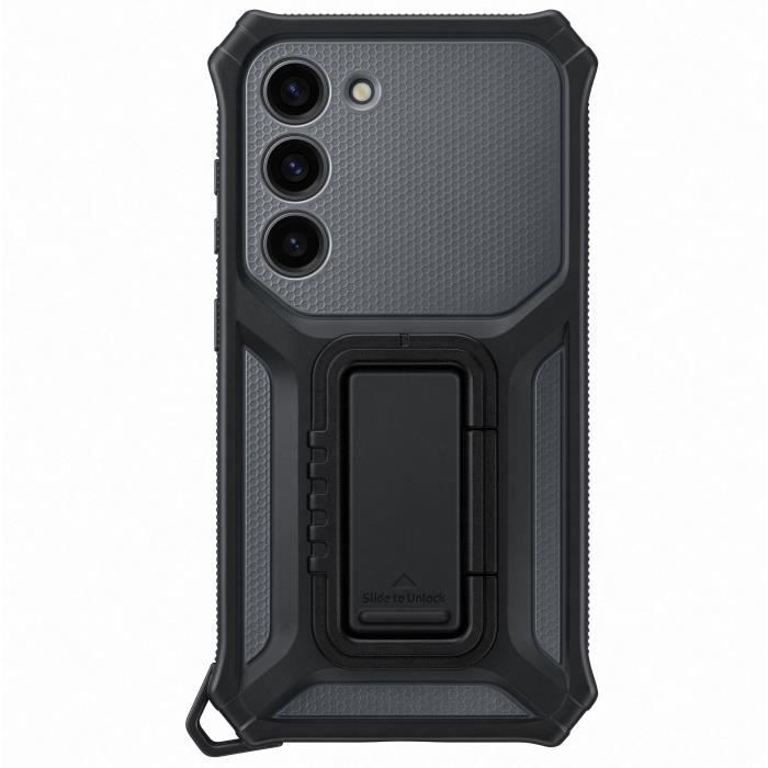 SAMSUNG Coque Renforcée support amovible Galaxy S23 Gris
