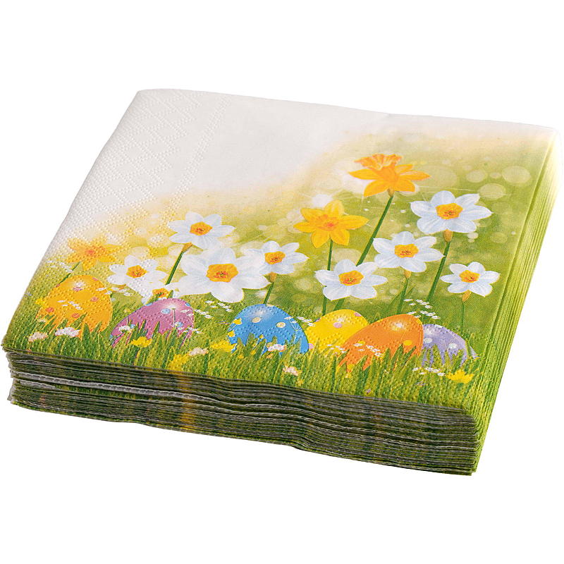 Vie Home Servetten, 20 stuks, 33x33 cm, Pasen
