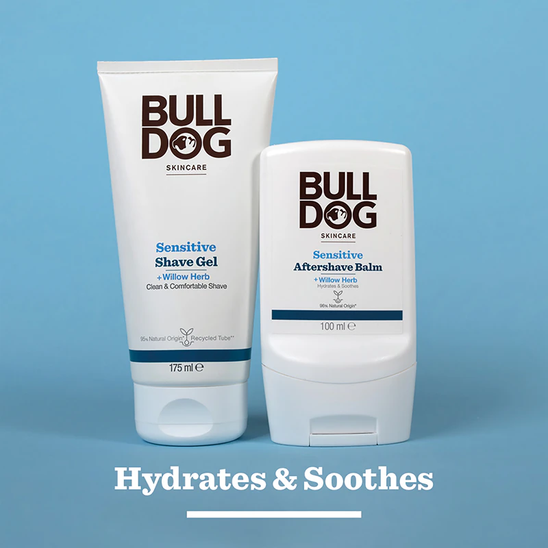 Bálsamo pós-barba Bulldog Sensitive com Aloe Vera
