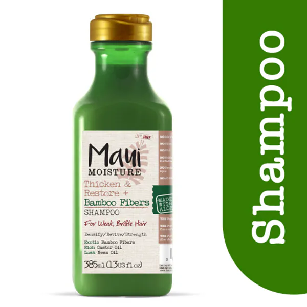 Maui Moisture Thicken & Restore+ šampon s bambusovými vlákny 385 ml