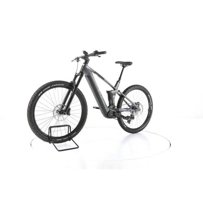 Electric bike - Cube Stereo Hybrid 140 HPC Race - grey - Full suspension electric mountain bike - Bosch 750 Wh Refurbished