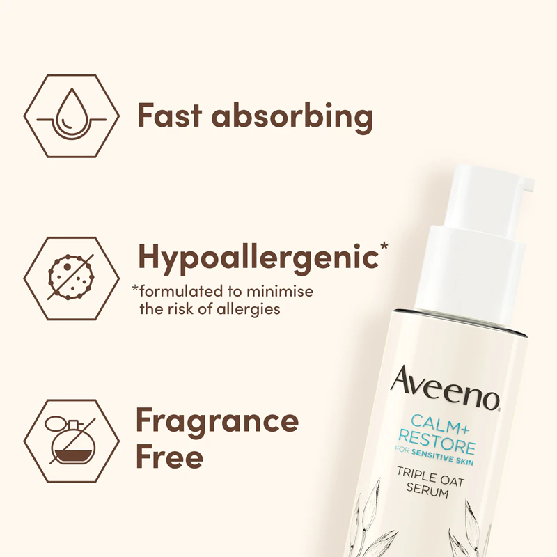 Sérum facial Aveeno Calm + Restore