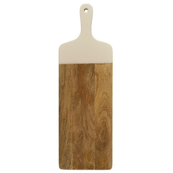 Deska do krojenia dune z drewna mango 58 × 19 cm z rączką