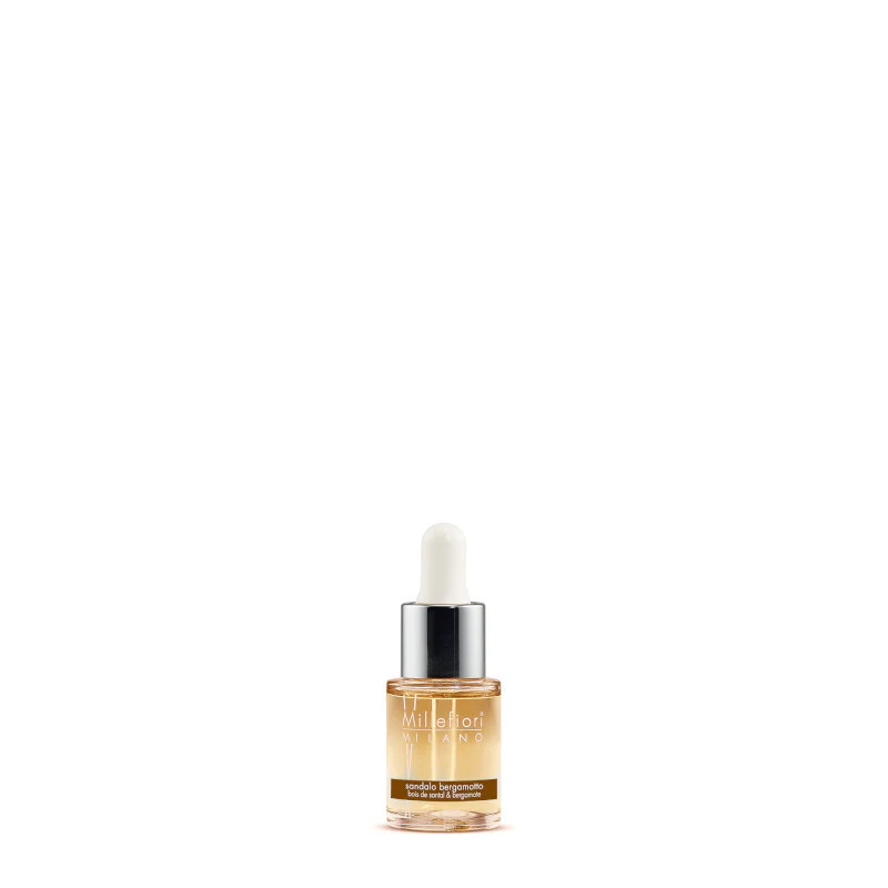 Millefiori Milano Sandalo Bergamotto - Fragranze Idrosolubili, Profumo per Diffusore