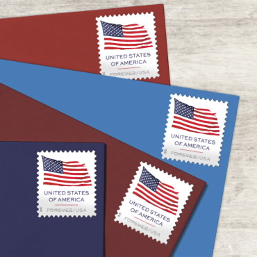 2025 U.S. Flag sheets Forever Stamps