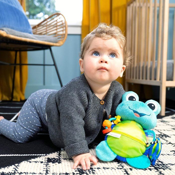 Baby Einstein Neptunus Pluche Babyschildpad Speelgoed, Multisensorisch, Babycadeau 0M+