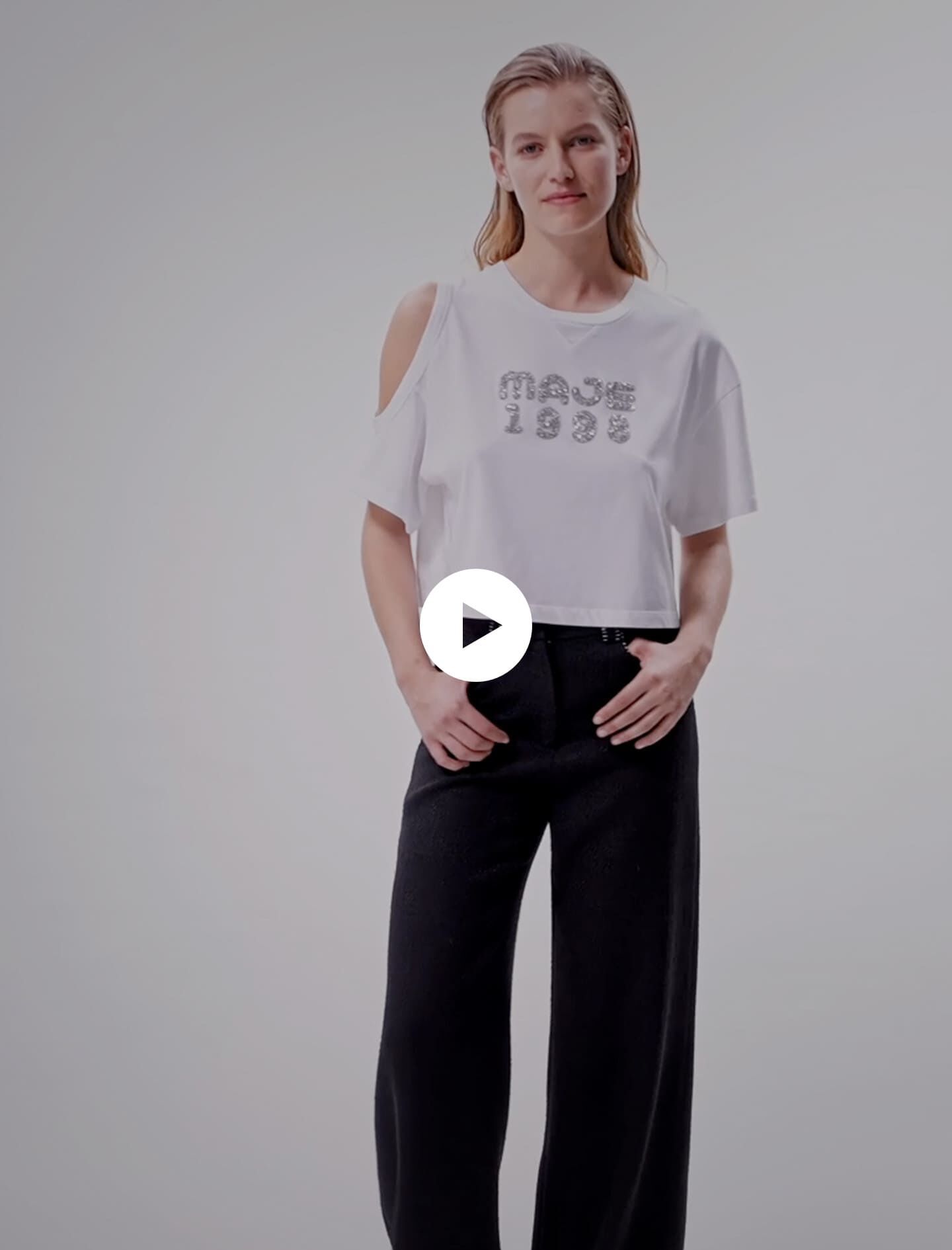 Maje 1998 wit T-shirt