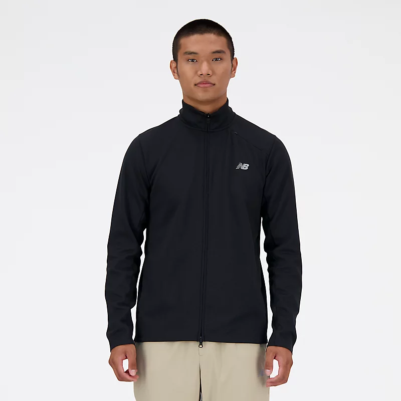 Moletom masculino Tech Knit com zíper - PRETO