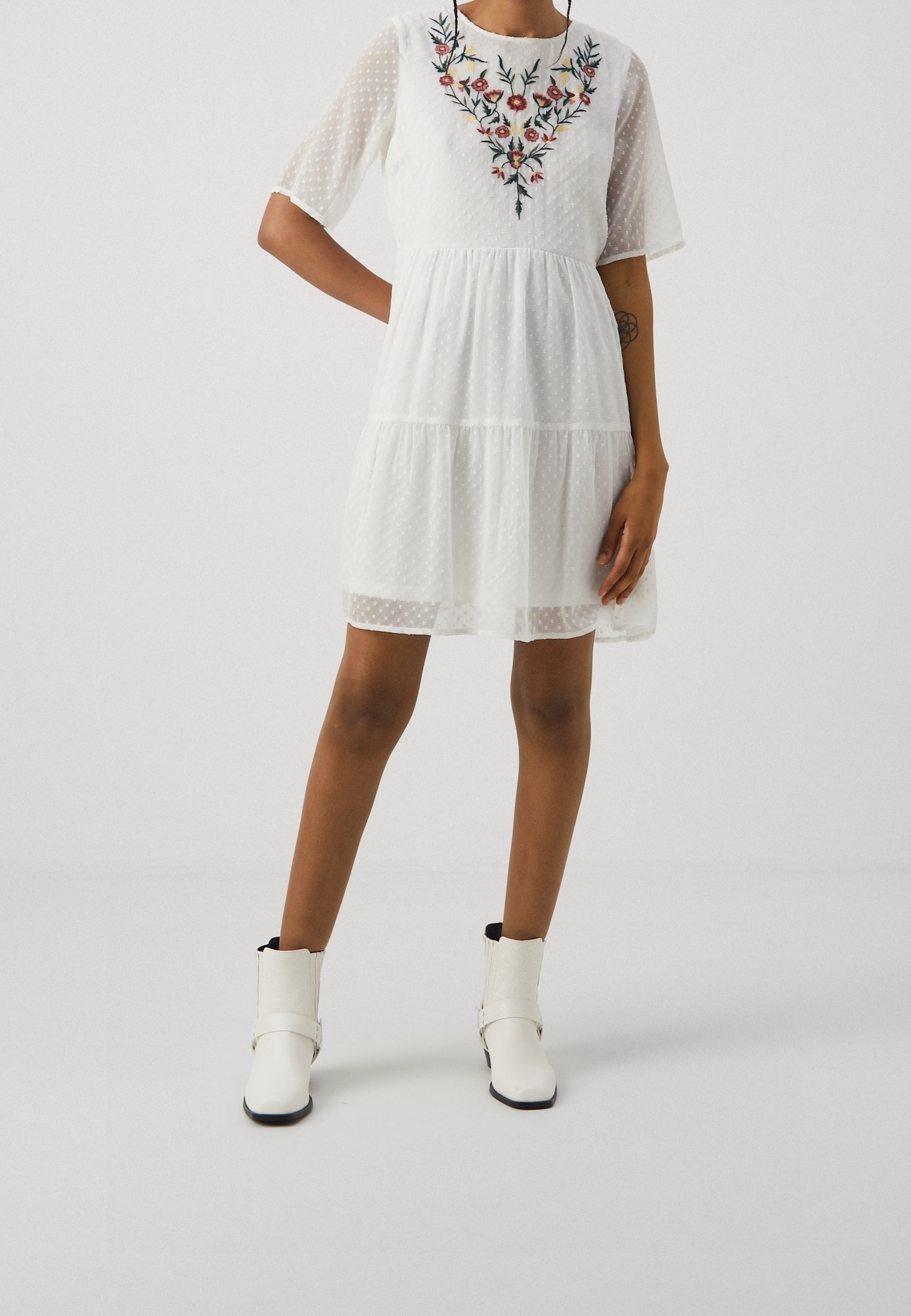 Vero Moda dagjurk - wit