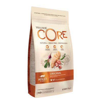 Ξηρά τροφή για γάτες Wellness Core Adult Original