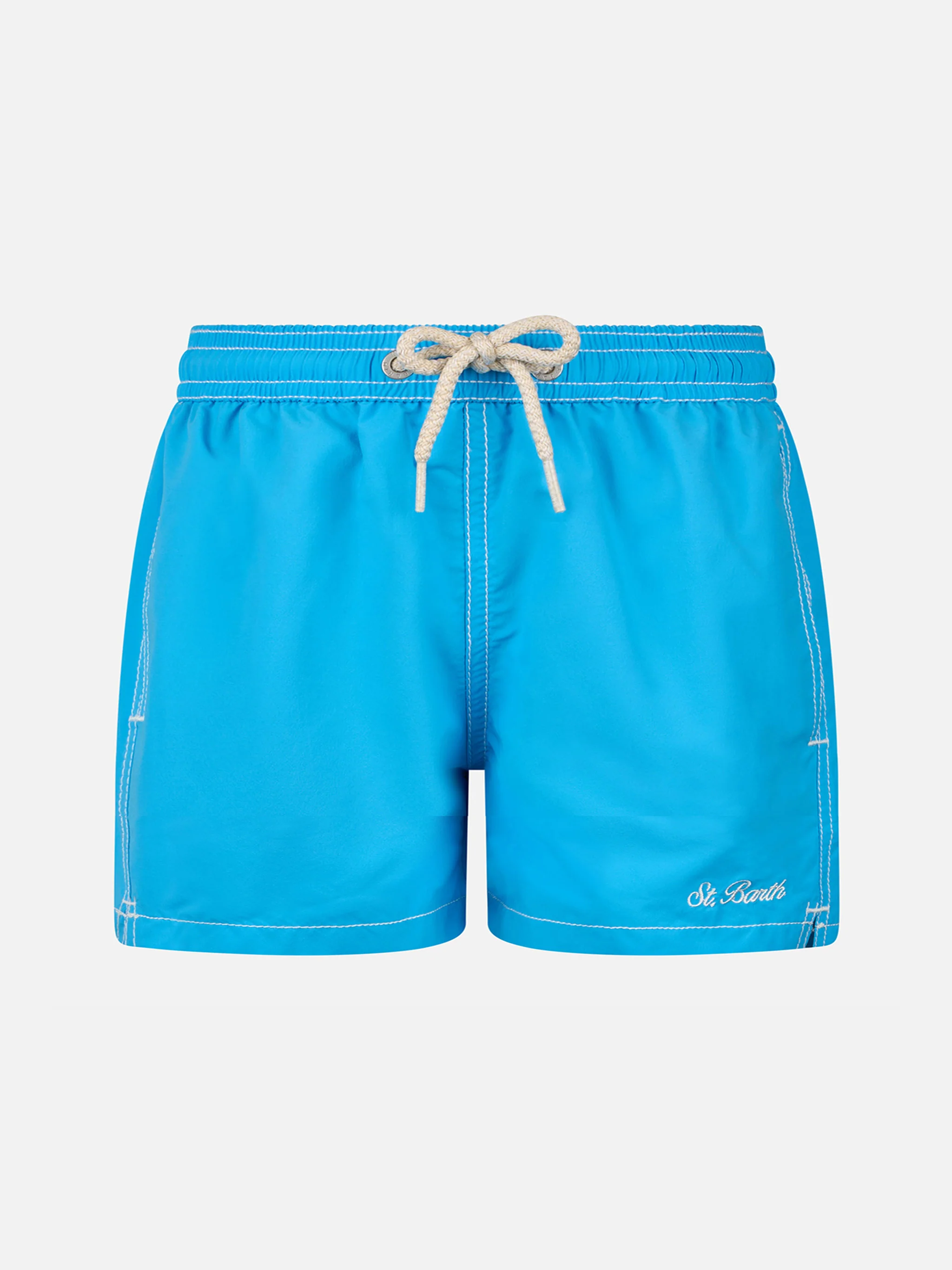 Patmos Jr. Aqua Blue Mid-Length zwempak voor jongens