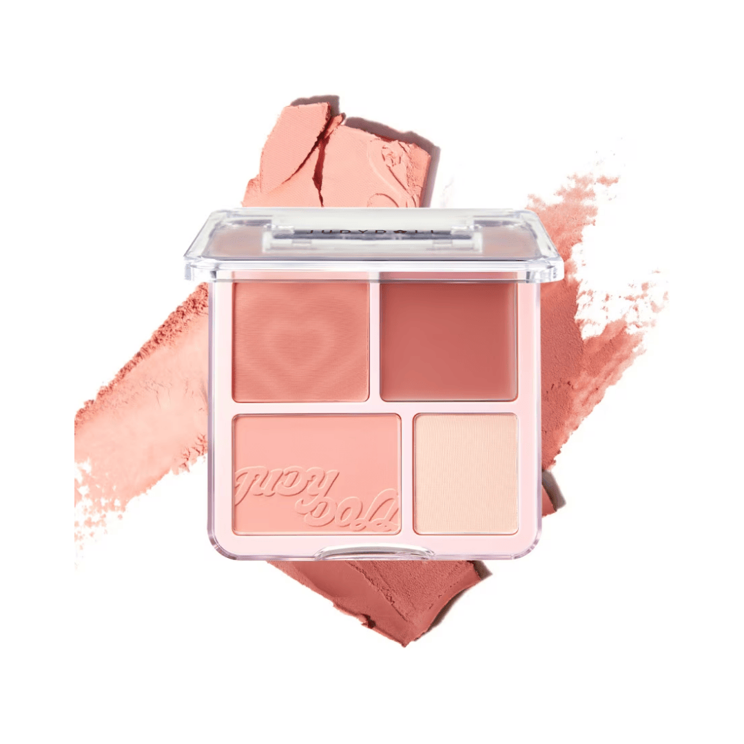 Judydoll paleta rumenila i highlightera u 4 boje