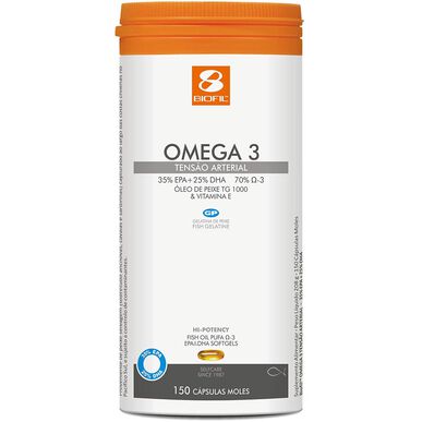 Cápsulas Biofil Omega 3 para la presión arterial 150 cápsulas 150 cápsulas