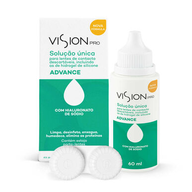 Vision Pro Advance piilolinssien puhdistusneste 60 ml