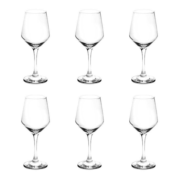 Lot de 6 Verres à Vin 