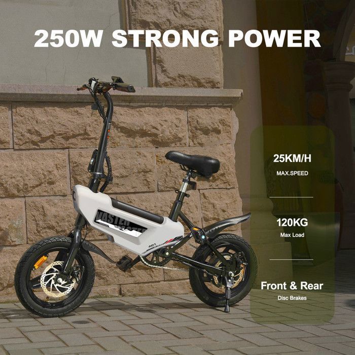 AVDLEU - Vélo Electrique Pliable - Roues 14