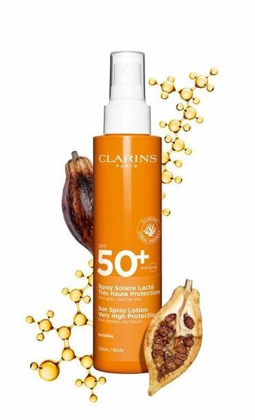 Mliječni sprej za sunčanje s vrlo visokom zaštitom SPF 50 Zaštita za lice