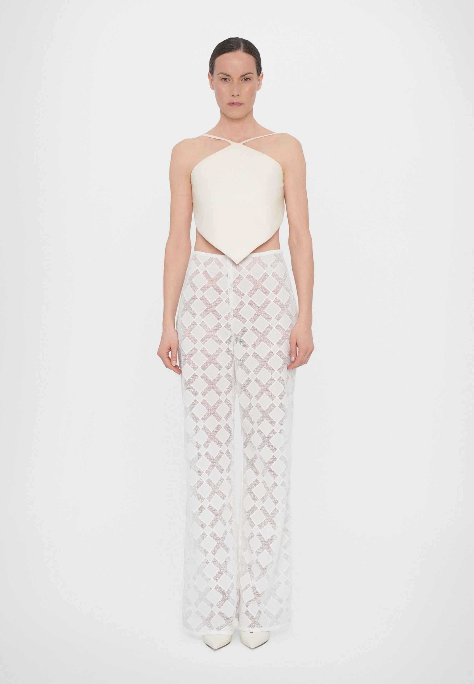 Pantalon TOVE KAIA - blanc