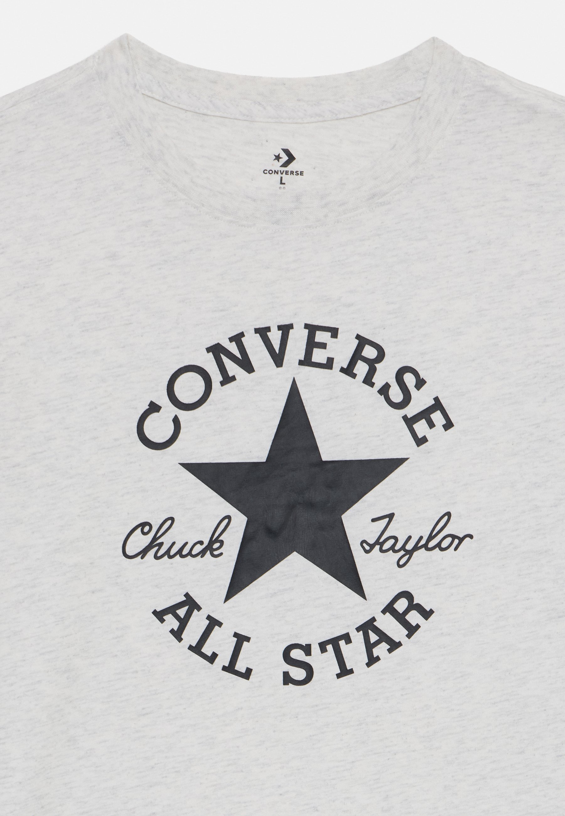 Camiseta Converse DISSECTED CHUCK PATCH - Camiseta estampada - cor bétula mesclada
